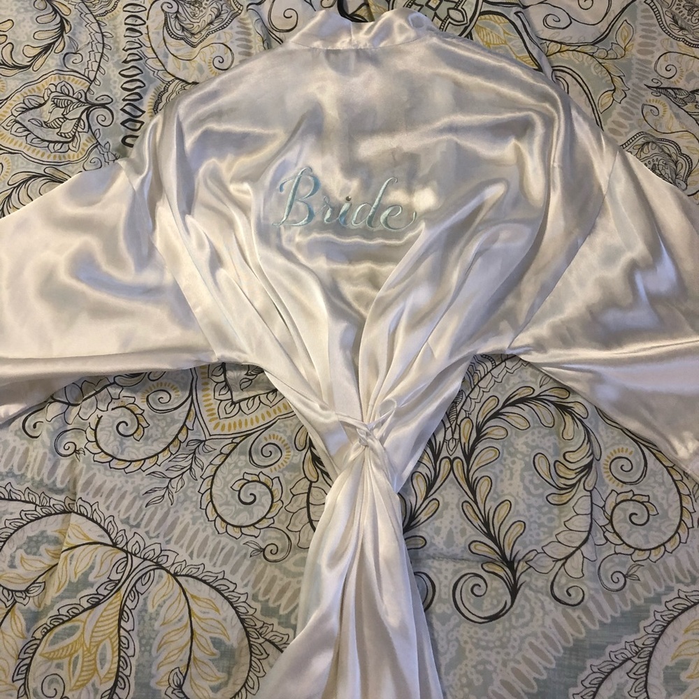 White Bride Robe